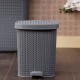 Rattan Trash Can Large